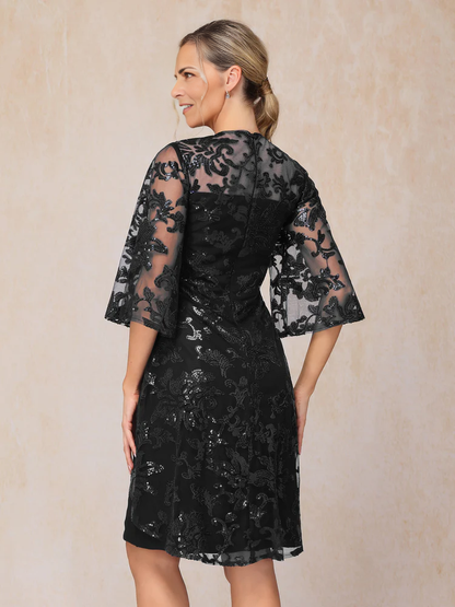 Sequins Lace Mother Of The Bride Dress