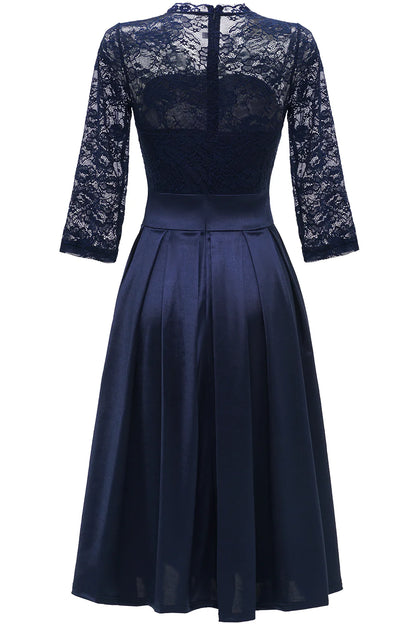 Lace Mother of the Bride Dresse Formal Dress with Sleeves